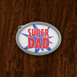 Father's Day Super Dad Belt Buckle<br><div class="desc">Show Dad  he is #1 this Father's Day with this stylish Super Dad belt buckle. For more Super Dad Father's Day gifts visit the rest of this store.</div>
