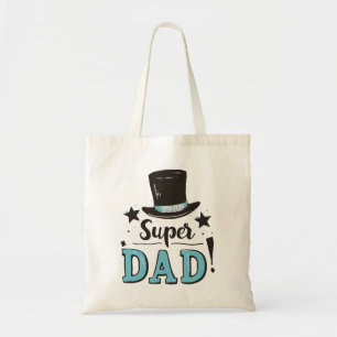 Fathers Day - Super Dad Celebration Tote Bag