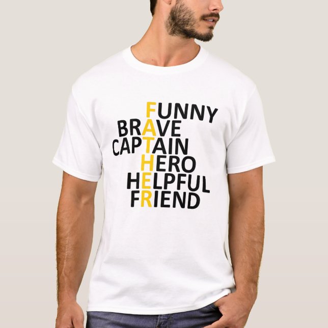 Father's Day T-Shirt – Best Dad Ever (Front)