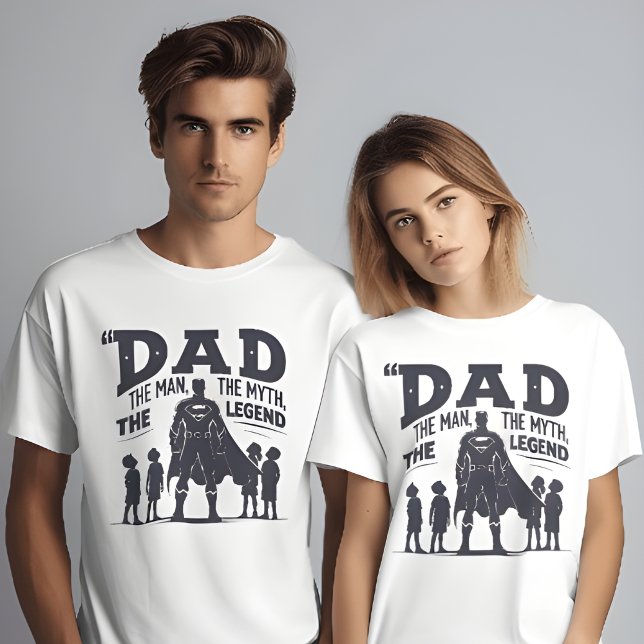 Father's Day T-Shirt – Dad The Man The Myth  (Creator Uploaded)