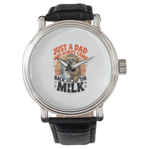 father's day t shirt with sloth watch