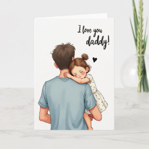 Fathers Day Tender Scene Card