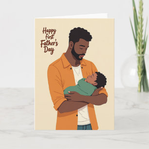 Fathers Day Tenderness Scene Card