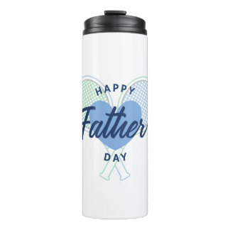 Father's Day Tennis Thermal Tumbler