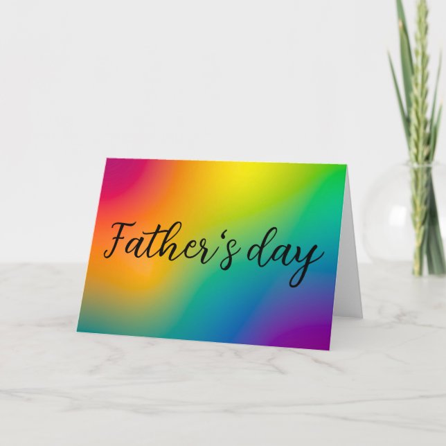 Father's day thank you card (Front)