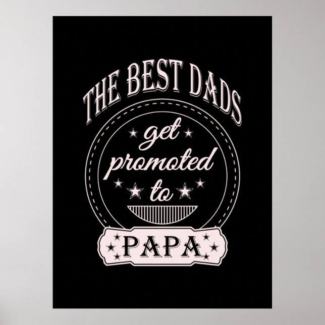 Father's Day | The Best Daddy Poster (Front)