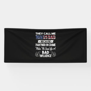 Father's Day   They Call Me Bonus Dad Banner