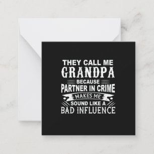 Father's Day They Call Me Grandpa Card