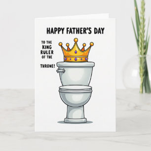 Fathers Day Throne Card