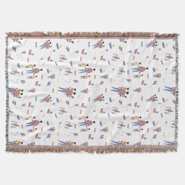 Father's Day Throw Blanket (Front)