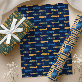 Father's Day Tools & Ties Wrapping Paper Sheets