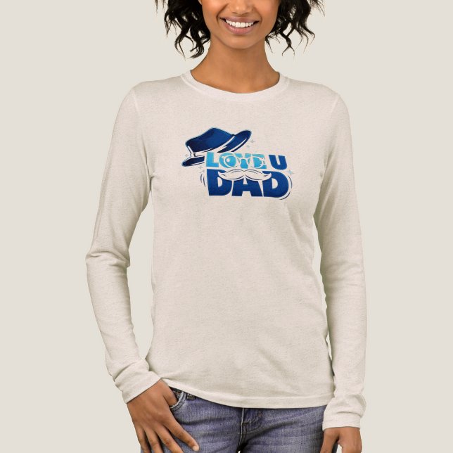 father's day Tri-Blend shirt (Front)