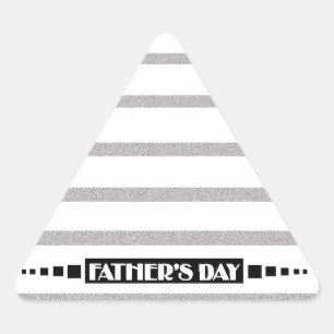Fathers Day - Triangle Sticker