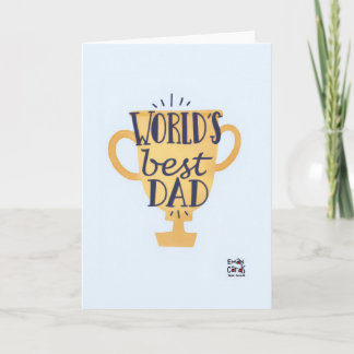 Father's Day - Trophy Card