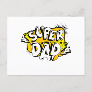 FATHER'S DAY TSHIRT POSTCARD