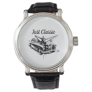 Father's Day Typography Design with Just Classic Watch