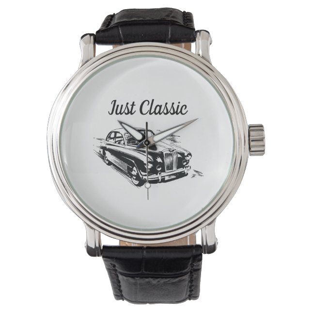Father's Day Typography Design with Just Classic Watch (Front)
