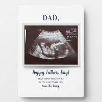 Fathers Day Ultrasound Pregnancy Announcement Dad