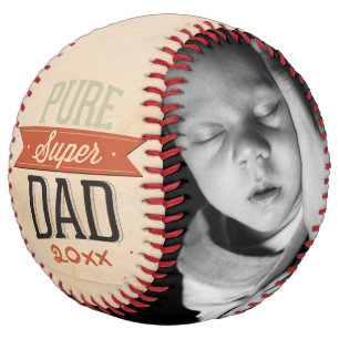 Fathers Day Unique Personalised Super Dad Softball
