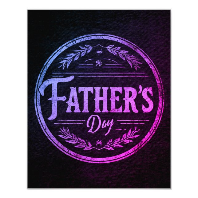 Father's Day Wall Art (Front)