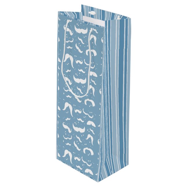 Father's Day Wine Gift Bag (Front Angled)