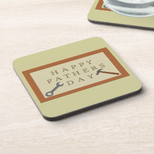 Fathers Day Wooden Sign Coaster