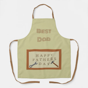 Fathers Day Wooden Sign Custom Woodworking Apron