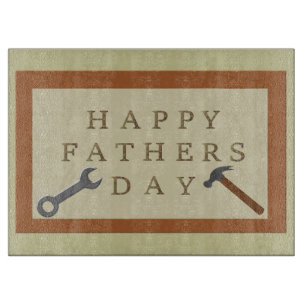 Fathers Day Wooden Sign Cutting Board