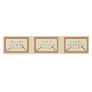 Fathers Day Wooden Sign Short Table Runner