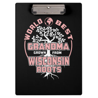 Father's Day | World Best Grandma Clipboard