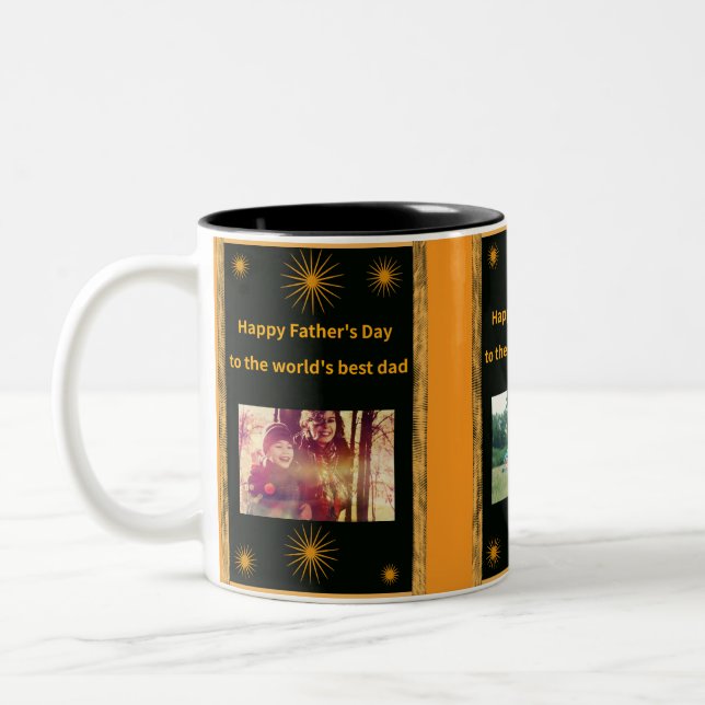 Father's Day World's Best Dad Mug (Left)