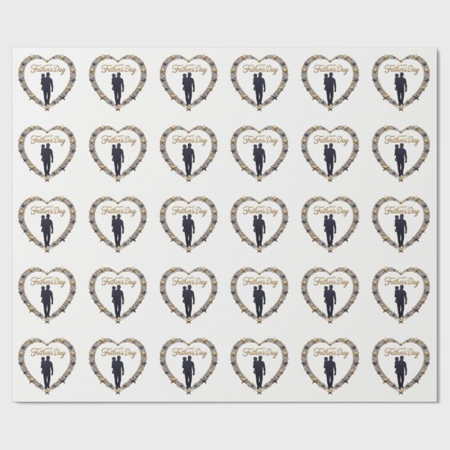 Father's Day Wrapping Paper (Flat)