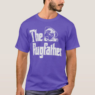 Fathers Dayhe Pug Father Pug Daddy Papa Fur Dad Do T-Shirt