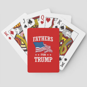 FATHERS FOR TRUMP PLAYING CARDS