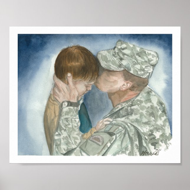 Father's love poster (Front)