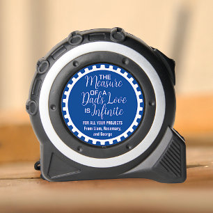 Fathers Measure of a Dad's Love is Infinite Custom 1