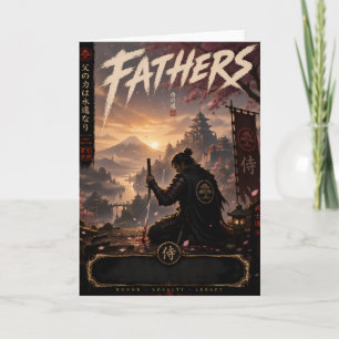 Fathers Samurai Legacy Card