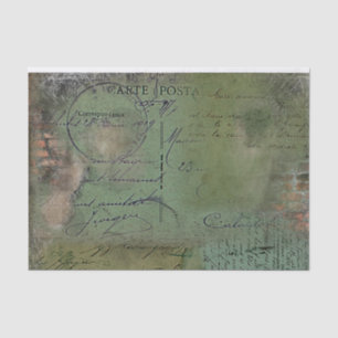 Fatigue Green 1919 Tissue Paper