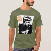 Fatigue Green Gorilla Pop Art Motivational Trendy