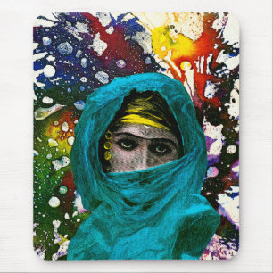 Fatima by Michael Moffa Mouse Pad