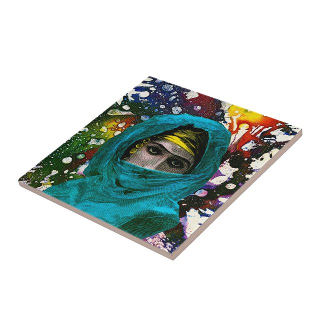 Fatima by Michael Moffa Tile (Side)