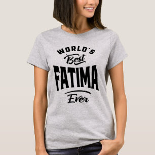 Fatima Personalised Name Birthday Gift T-Shirt