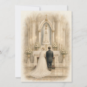 Fatima Wedding Altar Marian Devotion