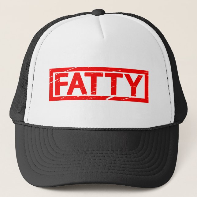 Fatty Stamp Trucker Hat (Front)