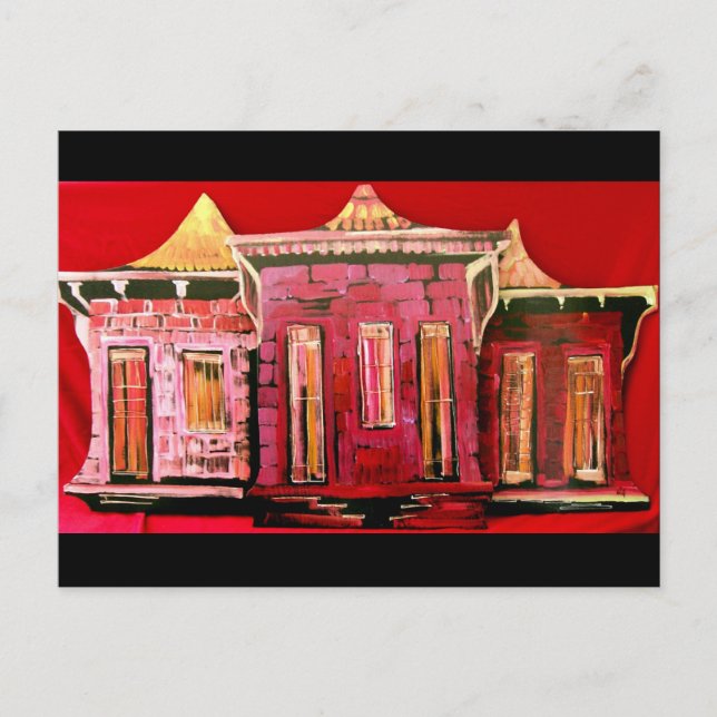 Faubourg Rouge Postcard (Front)