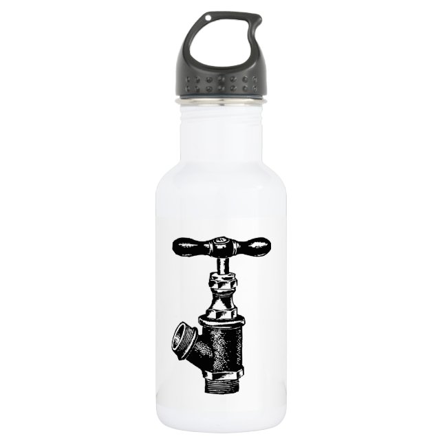 Faucet 532 Ml Water Bottle (Front)