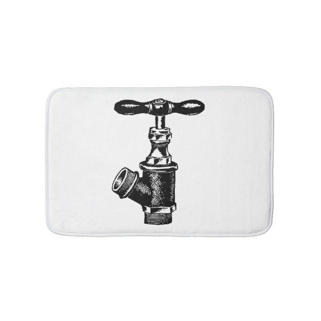 Faucet Bath Mat (Front)