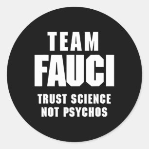 Fauci Anti Trump Dr Anthony Fauci 2028 Classic Round Sticker