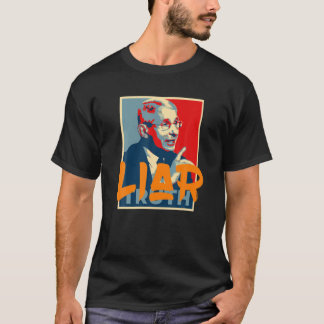 Fauci Liar Lied Vintage Retro Sarcastic Fauci Ouch T-Shirt