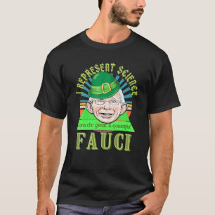 Fauci Represent Science Wizard Anti Liberal Mask F T-Shirt
